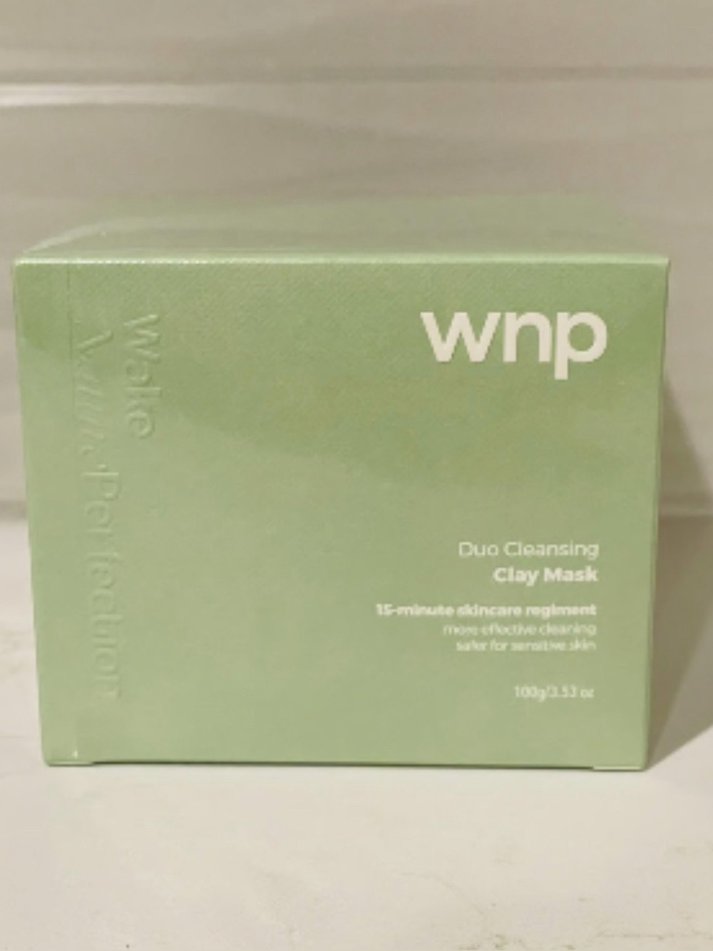 WNP Duo Deep Cleansing Clay Mask 15 Minute Skin Care Regiment 3.53 fl oz